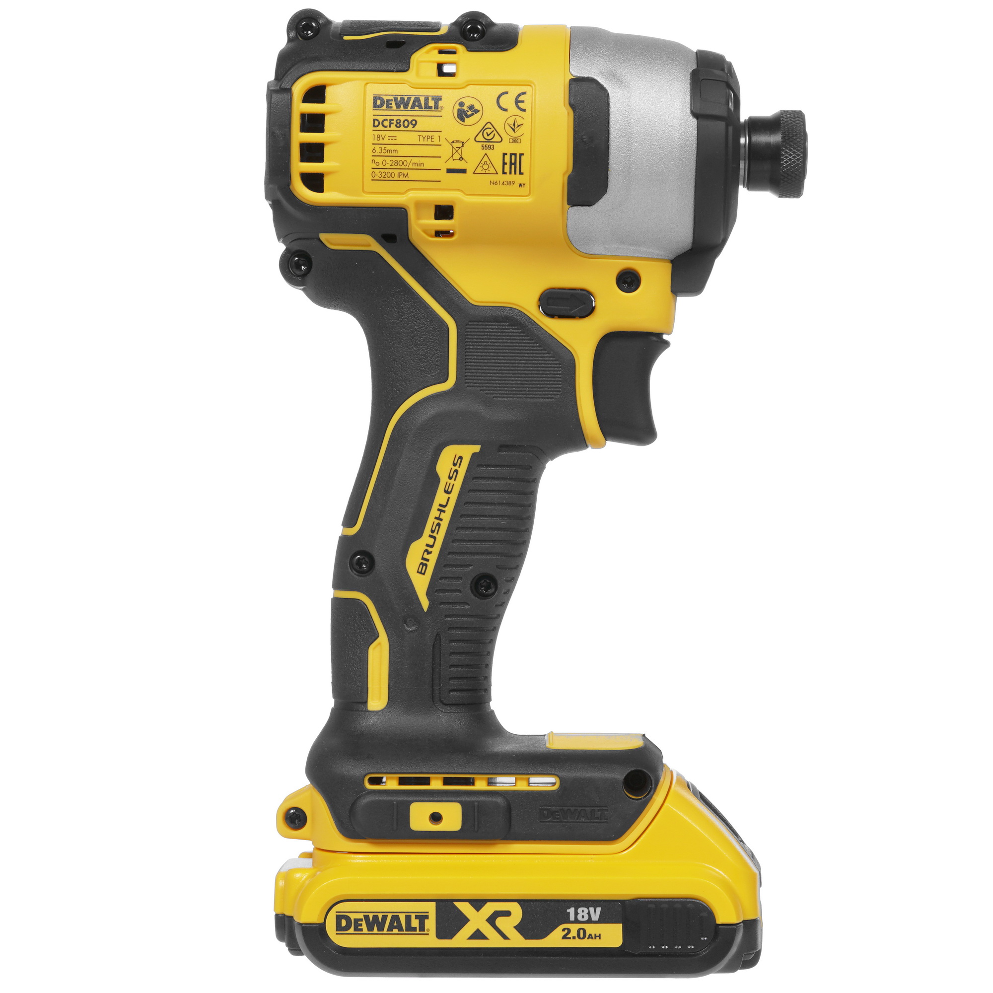 Винтоверт DeWalt DCF809D2T XR FLEXVOLТ 18/54V 5301376 STDN-0082345 - Вид №1