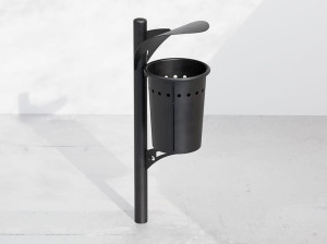 Держатель для мусора с крышкой