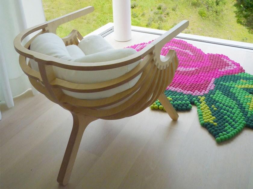 Branca Lisboa Кресло из фанеры с подлокотниками sun-id-1439003 - Вид №2