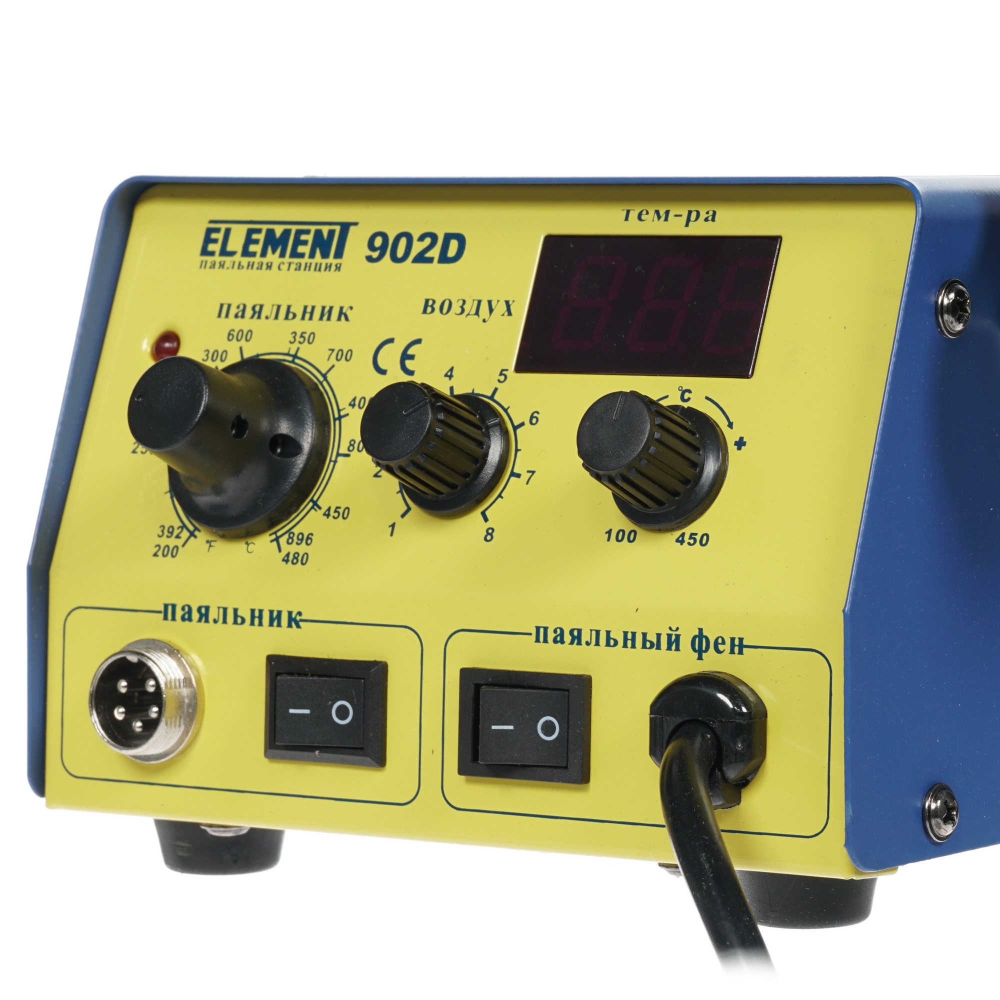 Паяльная станция ELEMENT 902D 8105951 STDN-0048316 - Вид №4