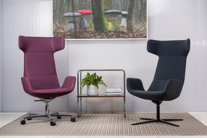 LD Seating Стул Wing из ткани с 4 спицами Flexi lounge Flexi xl f37 - Вид №6