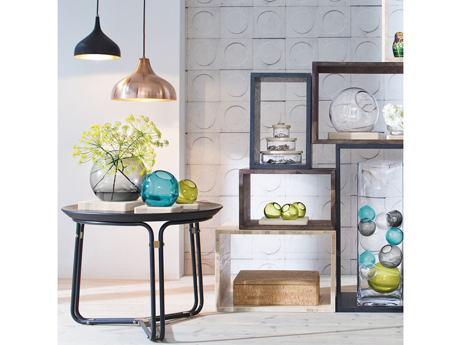 Трио ваз на подставке Axis 8 см прозрачные LSA International G136503301 - Вид №1