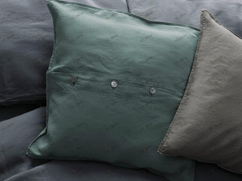 Society Limonta Квадратная подушка из льна Rem sun-id-1508808