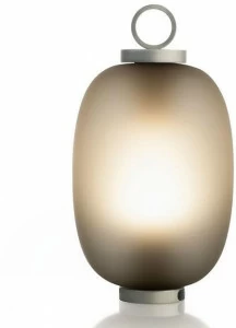 Ethimo Переносная светодиодная лампа из металла и дутого стекла Lucerna