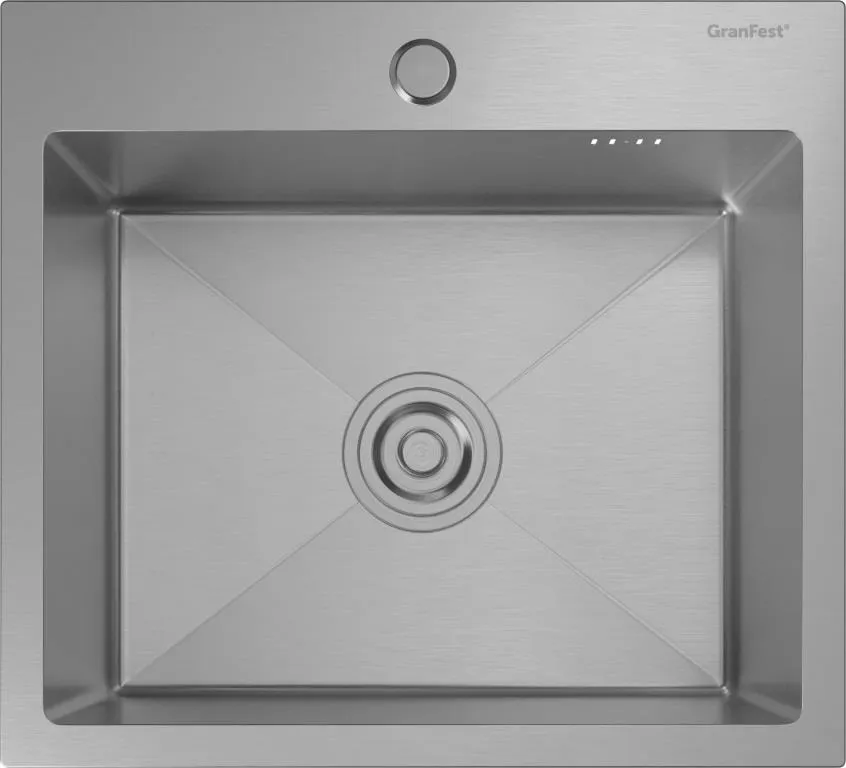 Кухонная мойка Нержавеющая сталь METAL S595 GranFest 4844-S595