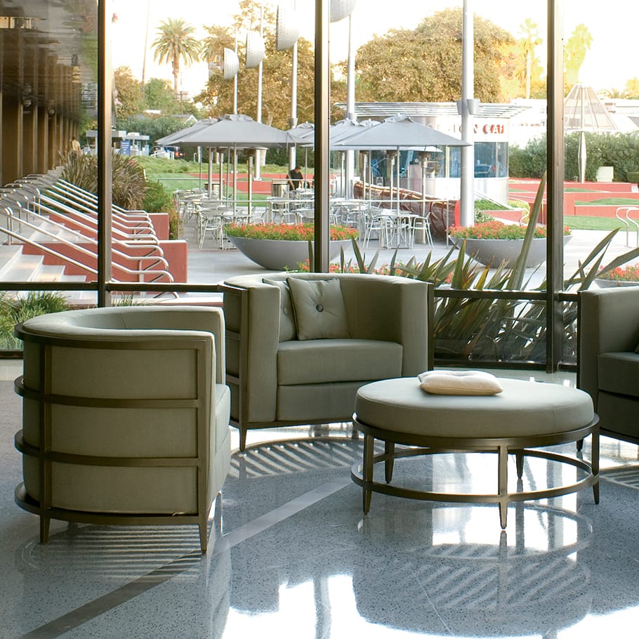 Алюминиевая подставка для ног с порошковым покрытием JANUS et Cie Azimuth ARCH-00038753 - Вид №3