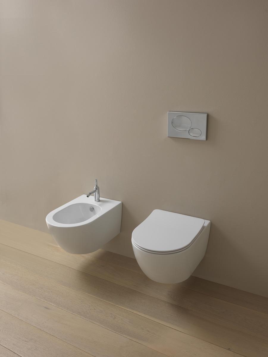 LKBISO3 Подвесное биде настенное GSG CERAMIC Like - Вид №5