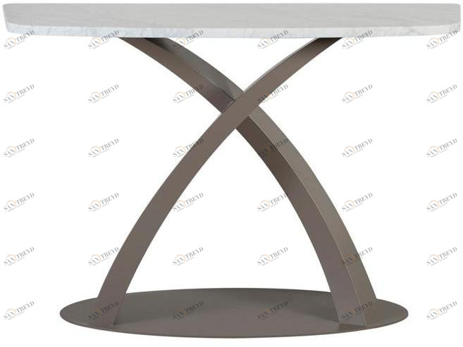 Tonin Casa Консоль из каррарского мрамора и стальная основа Eliseo sun-id-1444137