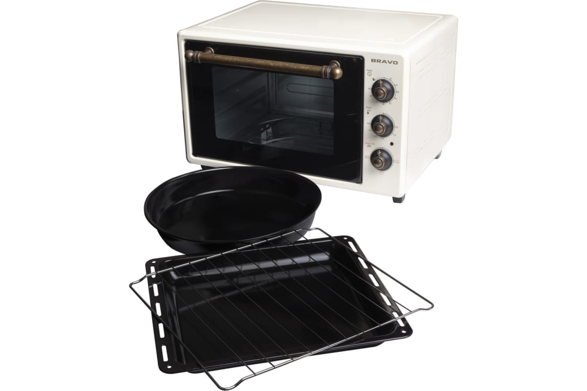 9028345 Мини-печь BRAVO FO-38BR бежевый STDN-0070492 - Вид №4