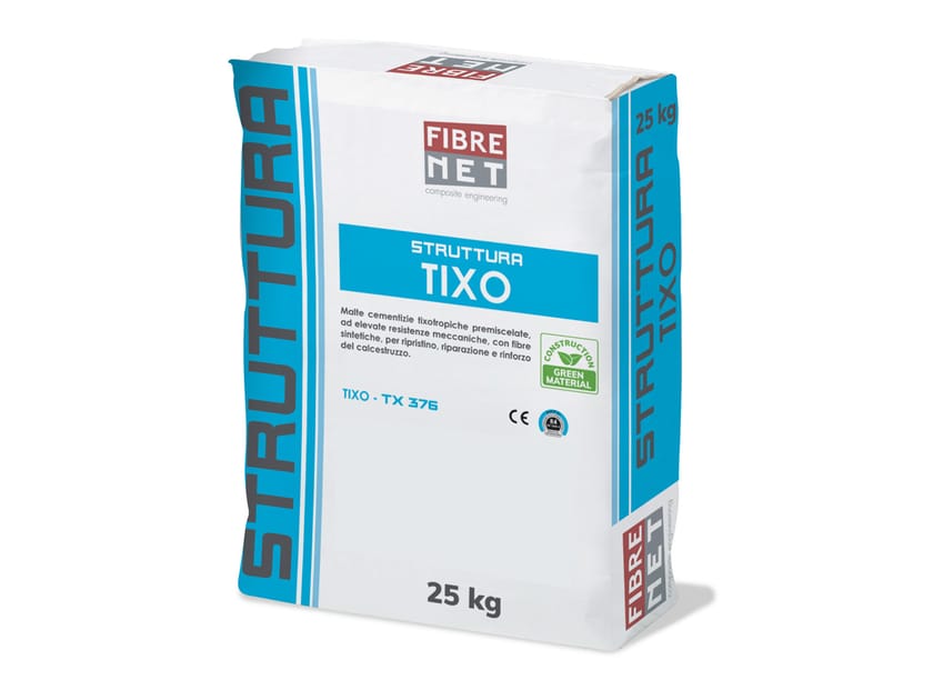 ТИКСОТРОПНЫЙ цементный раствор с Пан-волокном Fibre Net структура ARCH-00035309
