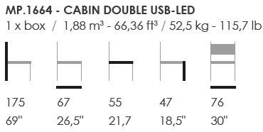 Fenabel Акустическая офисная кабина из ткани со встроенным освещением B-connect sun-id-1496231 - Вид №3