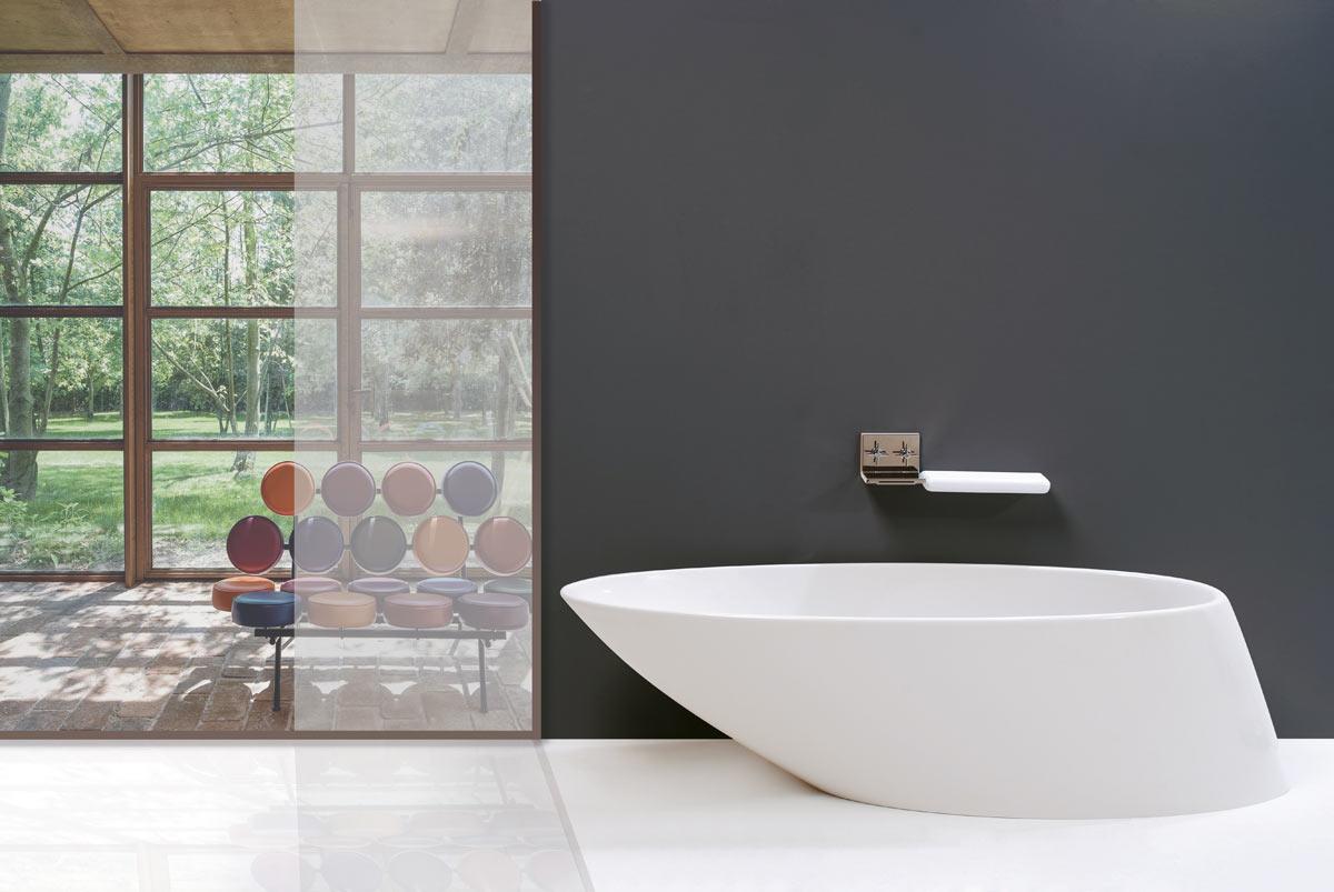 TOVA2052 Отдельностоящая ванна из из искусственного камня GSG CERAMIC TOUCH - Вид №3