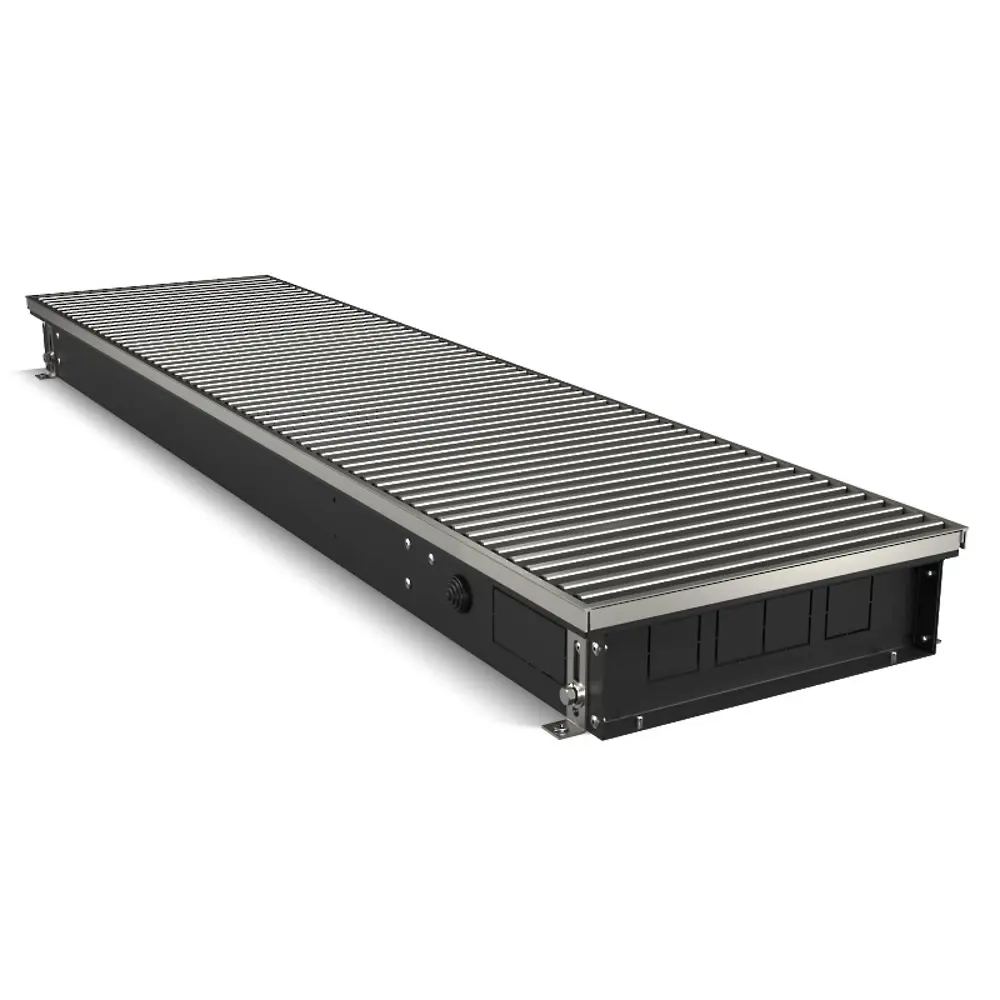 Внутрипольный конвектор Royal Thermo Atrium 1200x300x90 мм боковое подключение 1 теплообменник с решеткой STLM-2014014 - Вид №1