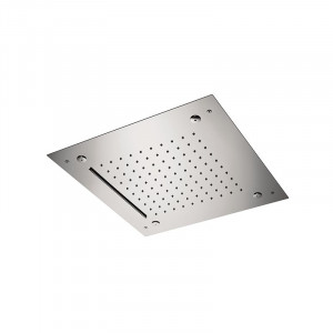 Тропический душ 500х500 PIASQUA5002CN_IXS Geda Nextage Shower Plates с двумя каскадами и небулайзерами