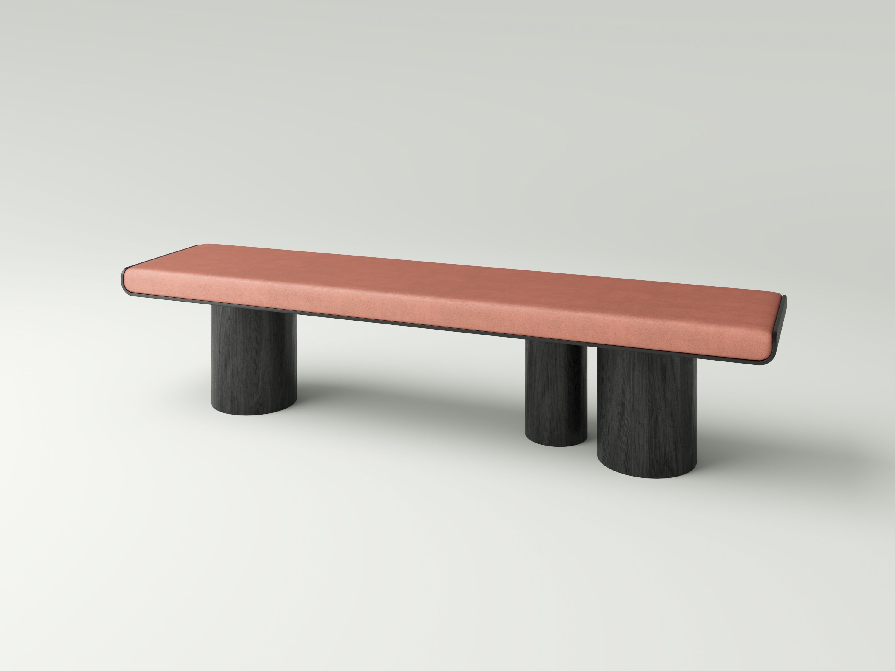 Стальная и деревянная скамья NITZAN HOME MAFALDA ARCH-00009549 - Вид №1