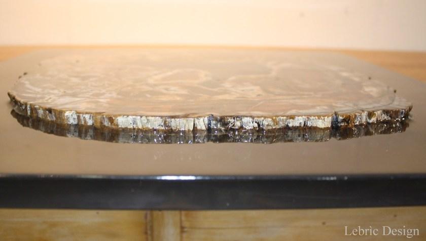ANTICO TRENTINO Низкий круглый журнальный столик из полимера Tavoli in legno pietrificato sun-id-1452581 - Вид №27