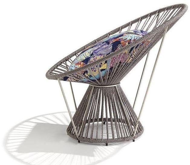 MissoniHome Садовое кресло из полиэстера Cordula sun-id-1423835 - Вид №2