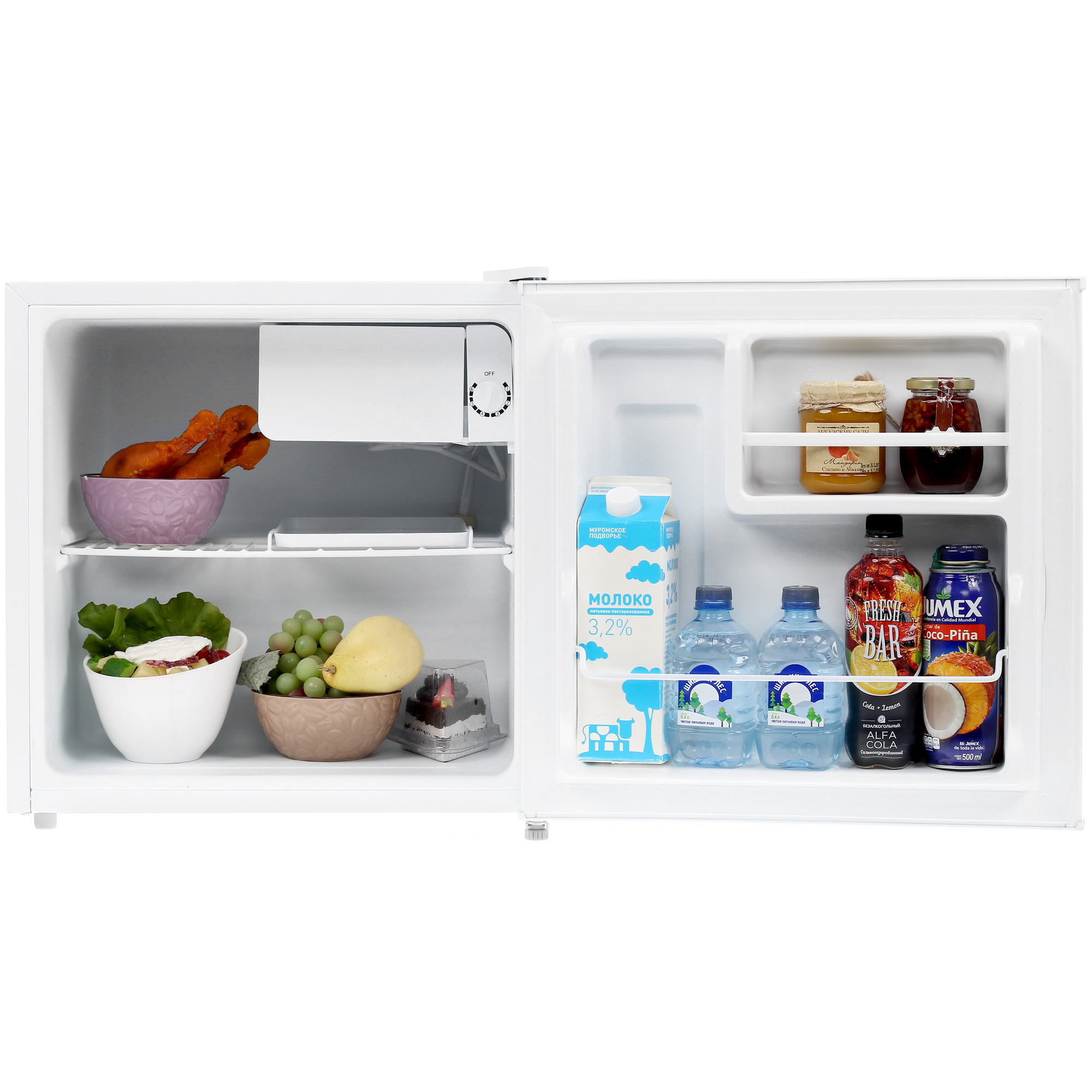 1109744 Холодильник компактный   KRAFT BC(W)-50 белый STDN-0103477 - Вид №5