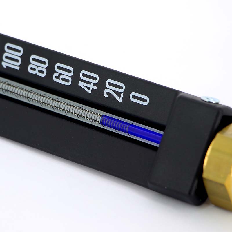 Термометр спиртовой MTW прямой WATTS Ind 160 град.C гильза 100мм 10006442 - Вид №3