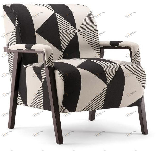 Tirolo Кресло из ткани с подлокотниками Carter 068 p