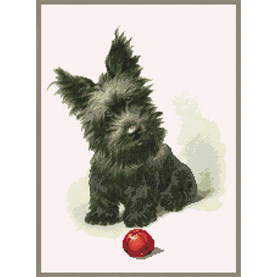 160х220кл Схема для вышивания цв. А3 ДК-222 "Уголёк" Santreyd 