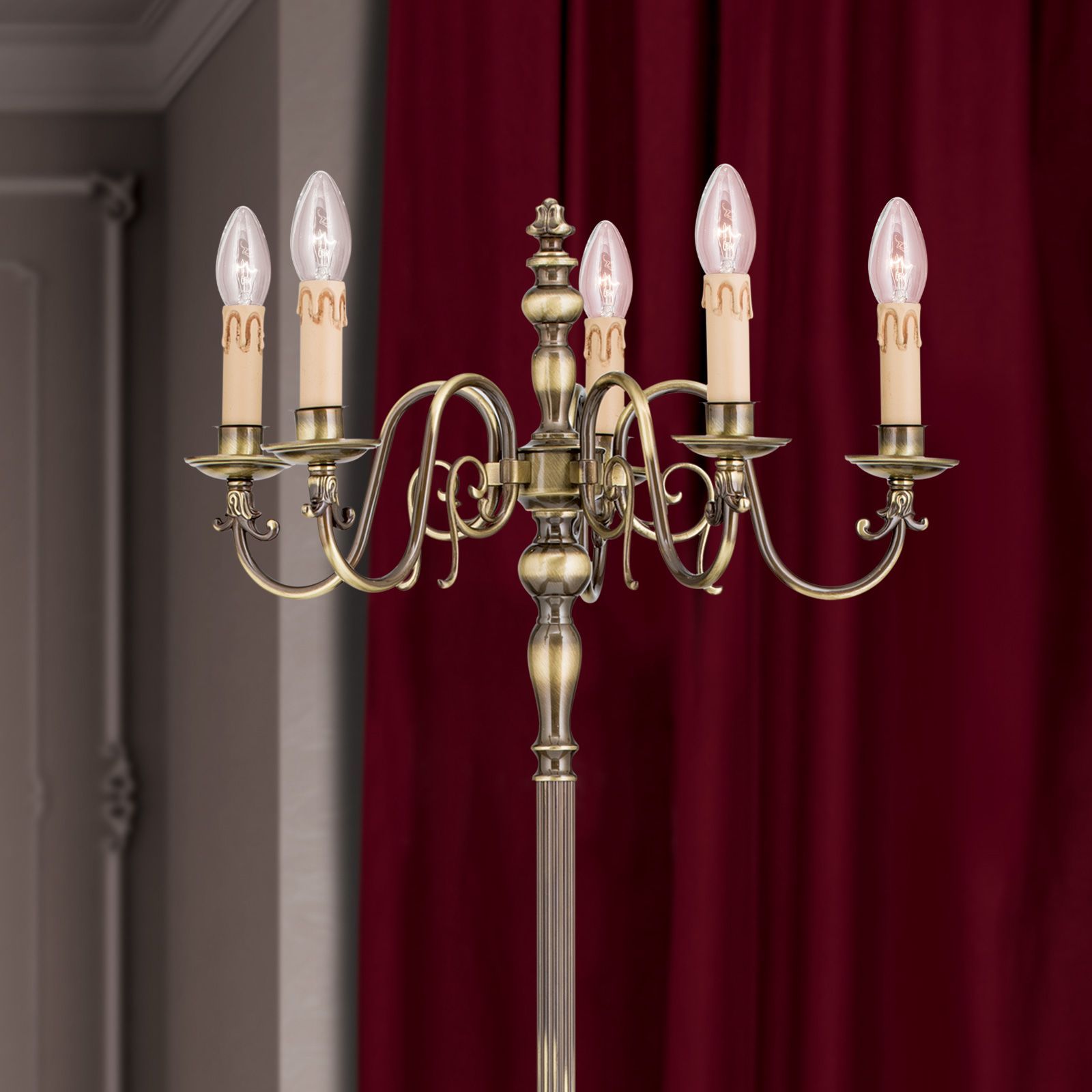 Латунь торшер Orion Flämisch ARCH-00001827 - Вид №2