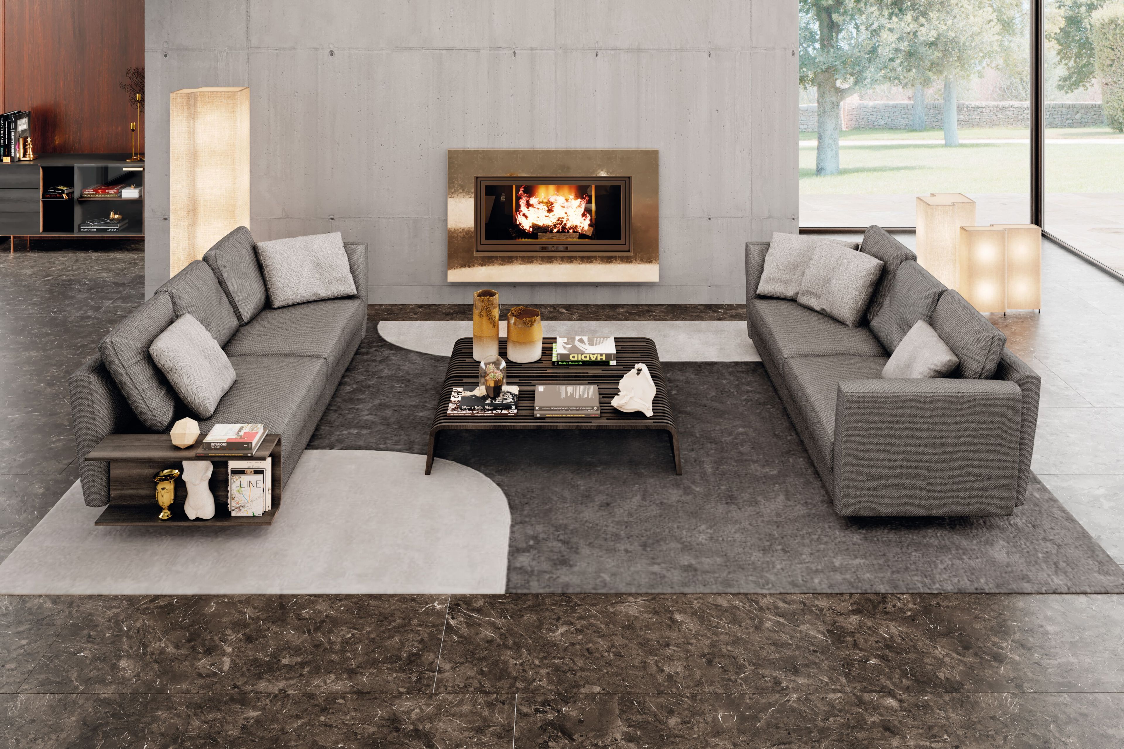 Съемный модульный диван из ткани Pacini & Cappellini ESTER ARCH-00151838 - Вид №7