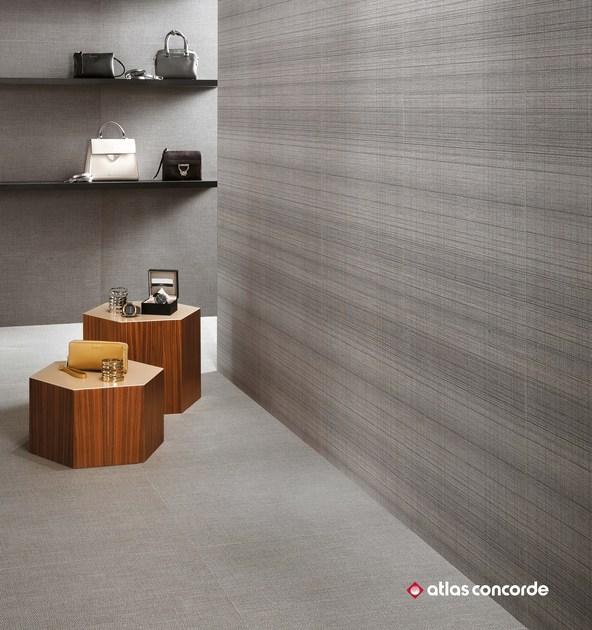 Atlas Concorde Белая плитка для стен с эффектом ткани Room sun-id-1400060 - Вид №2