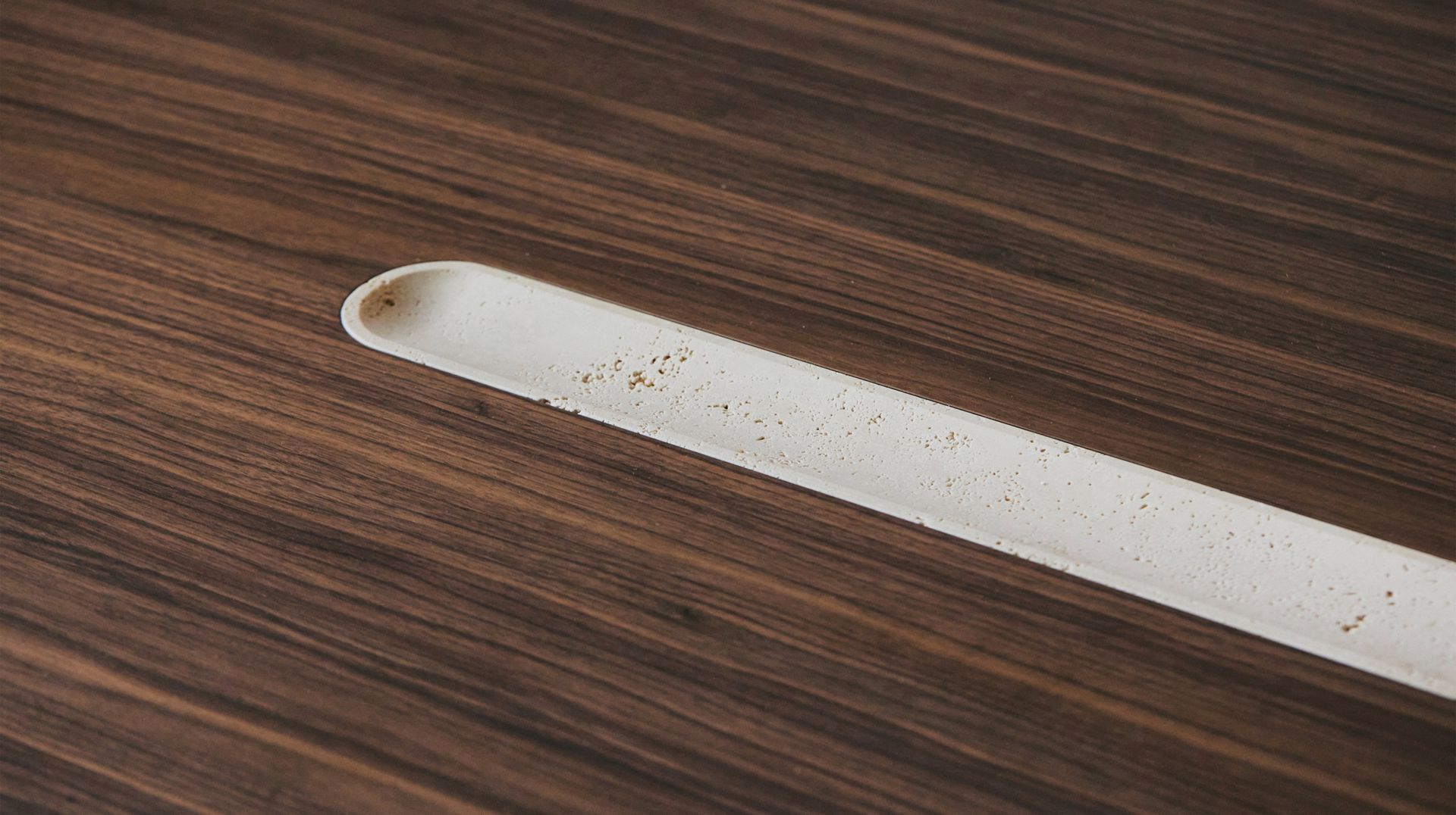 Прямоугольный стол из шпона и травертина ROCHE BOBOIS Палатин ARCH-00102746 - Вид №7