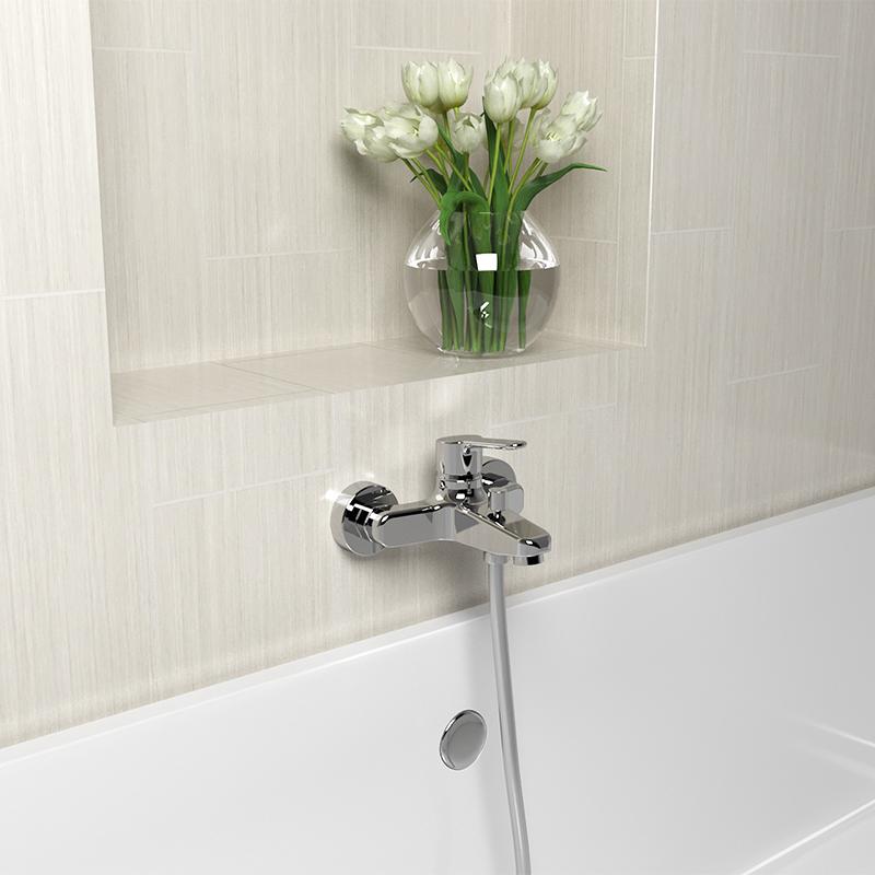 Paini Unika 59CR111LMKM смеситель для ванны - Вид №1