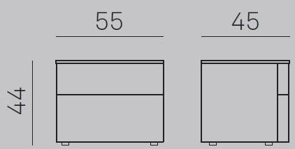 Gruppo Tomasella Прикроватная тумба прямоугольная лакированная Piccadilly sun-id-1435866 - Вид №6
