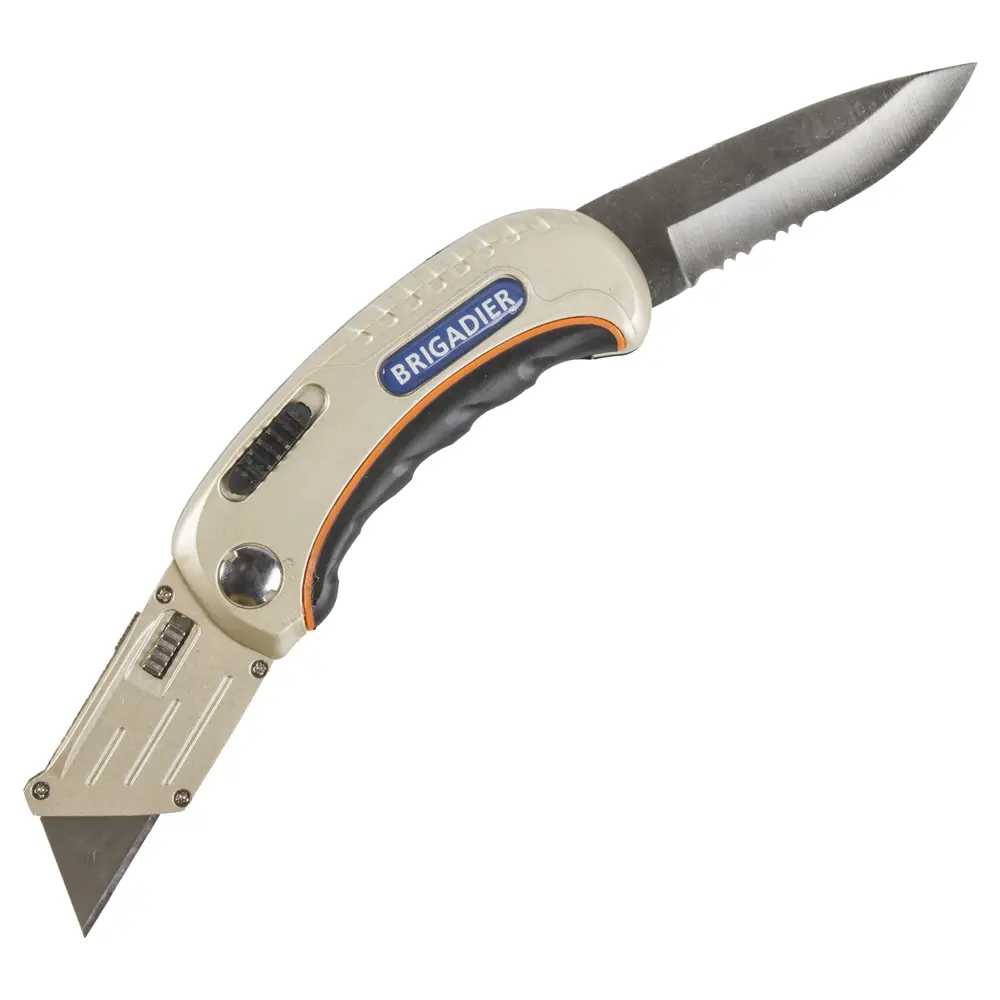 Нож многофукциональный универсальный Brigadier Extrema, 2 лезвия STLM-2138135