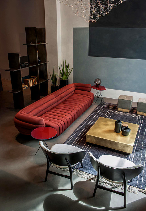 Диван  BAXTER TACTILE 3 posti  - Вид №3