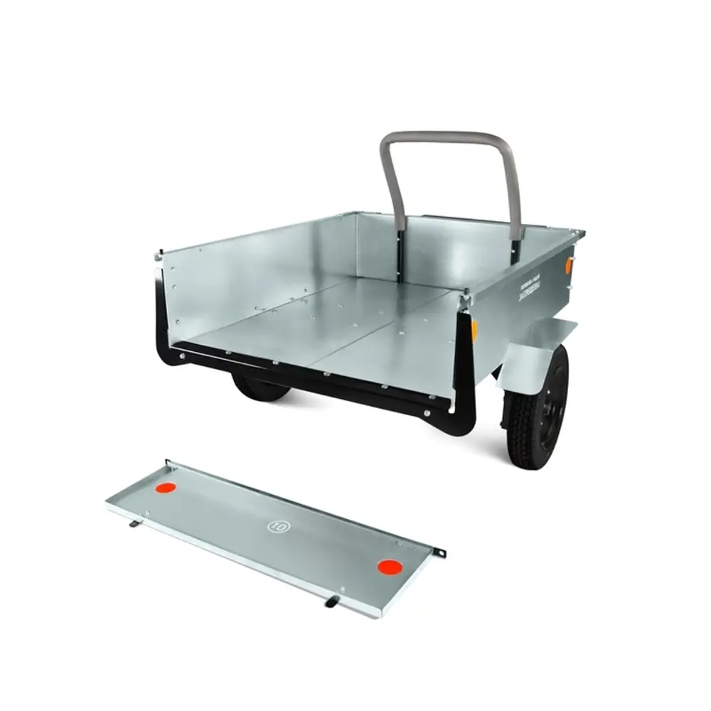 Прицеп для мотоблока МОБИЛ К ТПМ-500-1 ПРЕМИУМ оцинкованный STLM-2152917 - Вид №1