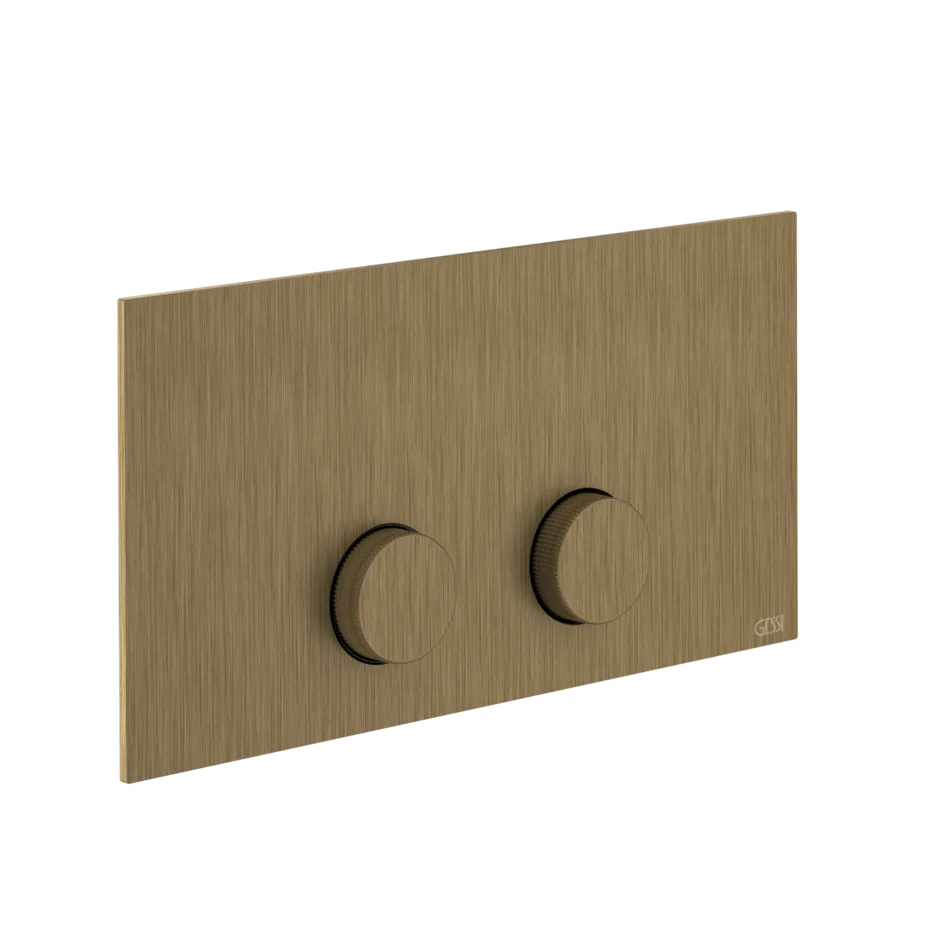 Запорная пластина 54637 713 Gessi Ingranaggio СТАРИННАЯ ЛАТУНЬ 54637713