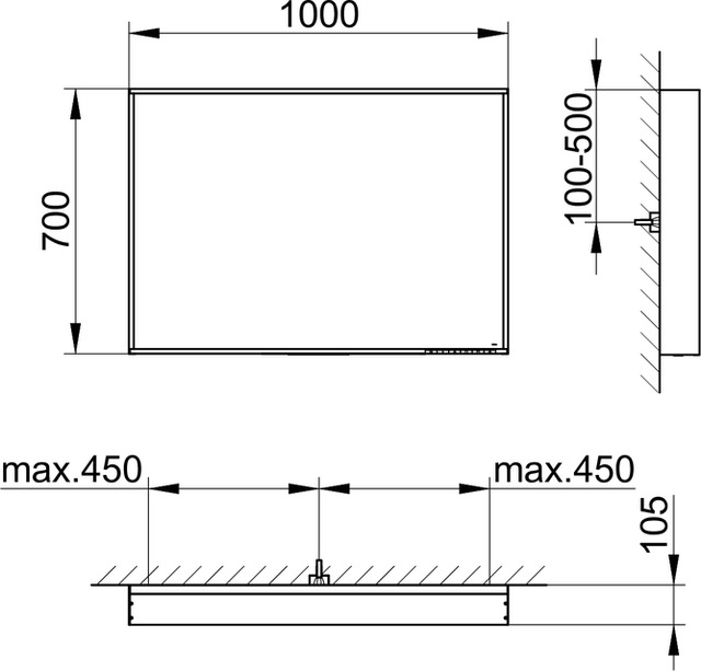 33098ZZ2503 Зеркало с подсветкой KEUCO Plan - Вид №10