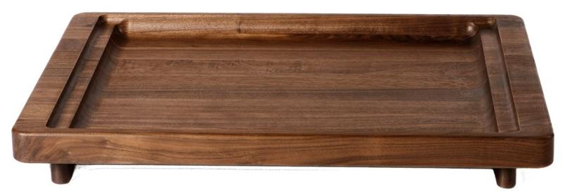 BassamFellows Прямоугольный поднос из массива дерева Tray Cb-12 - Вид №1