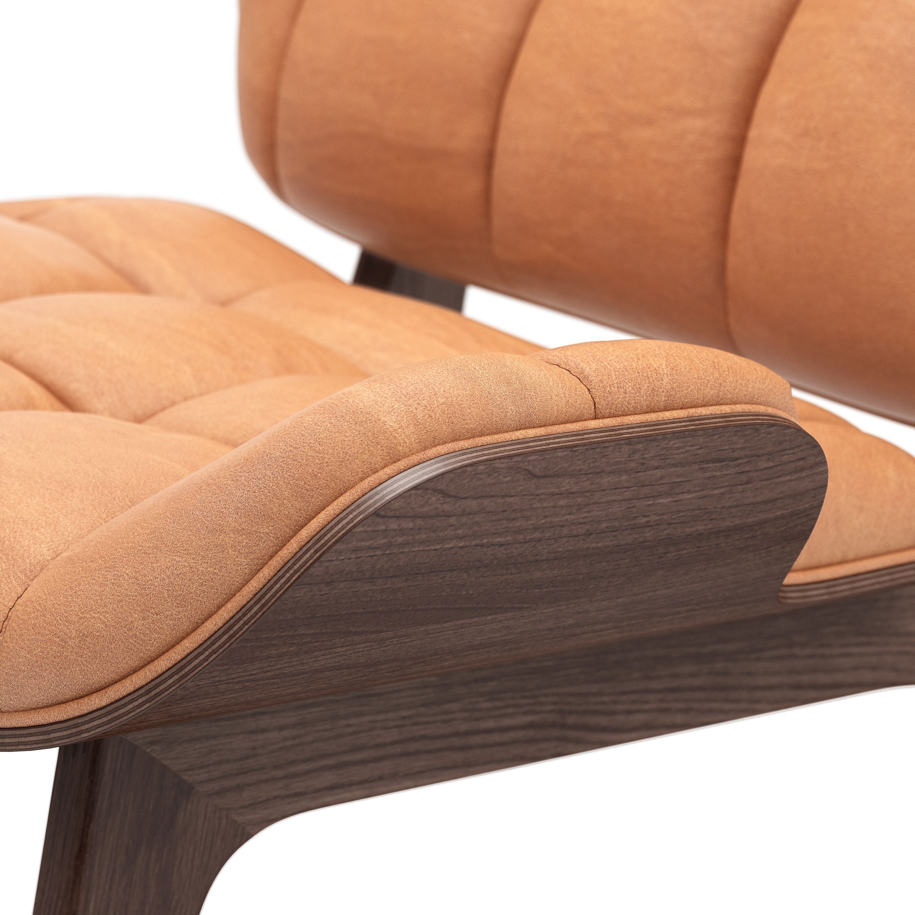 Кожаное кресло с высокой спинкой NORR11 Mammoth ARCH-00029300 - Вид №2