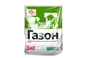 17718605 Комплексное гранулированное удобрение ГАЗОН 3 кг 4607043130587 Joy