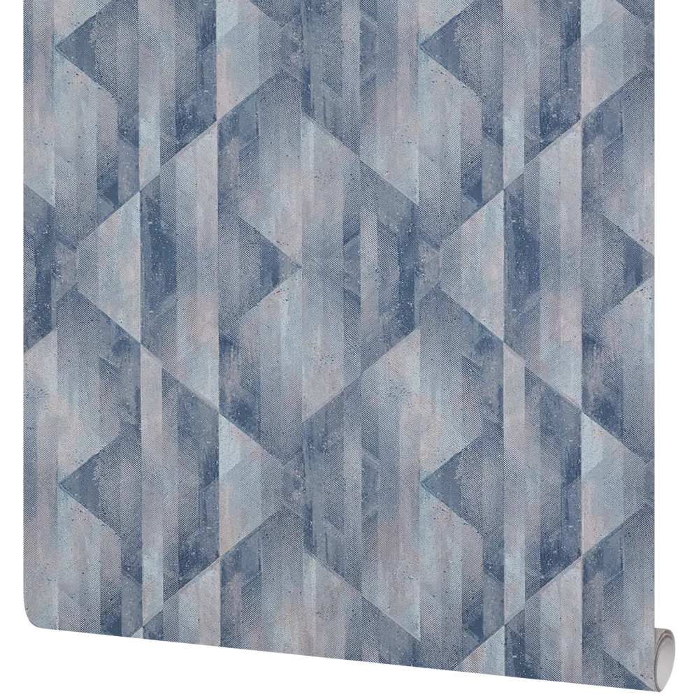 Обои флизелиновые Ateliero Atlas синие 1.06 м At283158 STLM-2091711