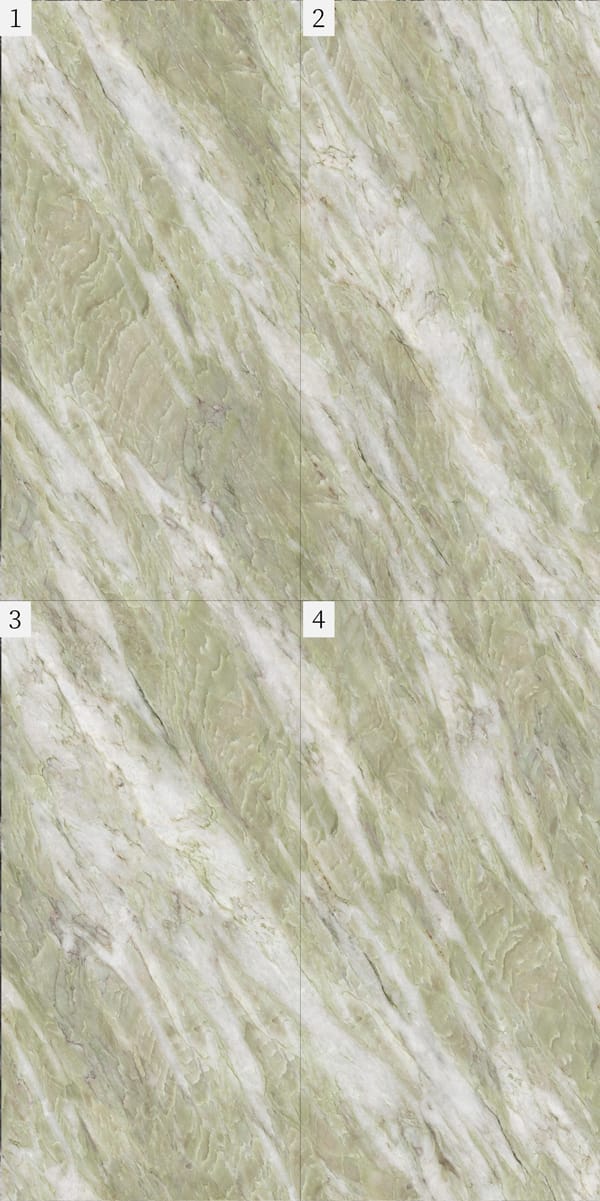 Пол / керамогранит с мраморным эффектом GANI MARBLE TILES ROYAL GREEN ARCH-00027374 - Вид №3
