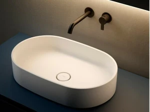 Накладная раковина на столешницу  овальная Inbani Giro