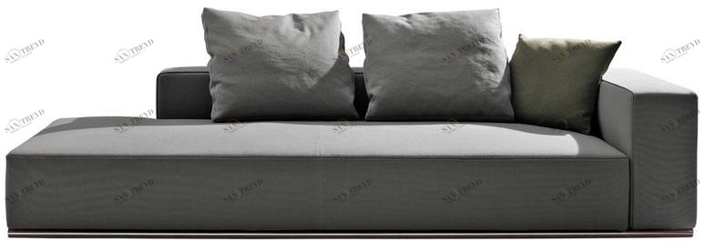 B&B Italia Мягкая кушетка из ткани Andy '13 sun-id-1481297