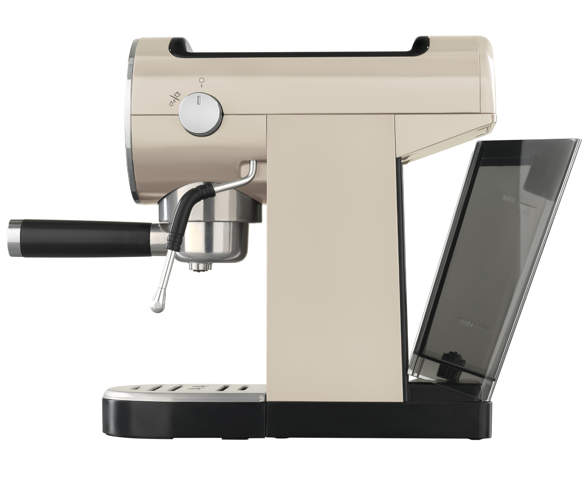 9130745 Кофеварка рожковая Tesler ECM-260 BEIGE бежевый STDN-0142483 - Вид №6