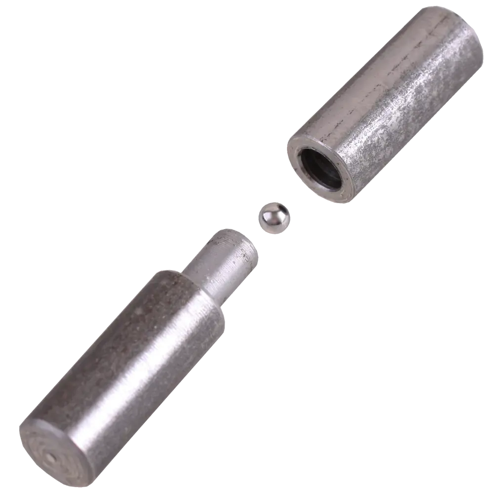 Петля гаражная с шаром 16x80 мм сталь цвет серый Santreyd STLM-2065427 - Вид №2