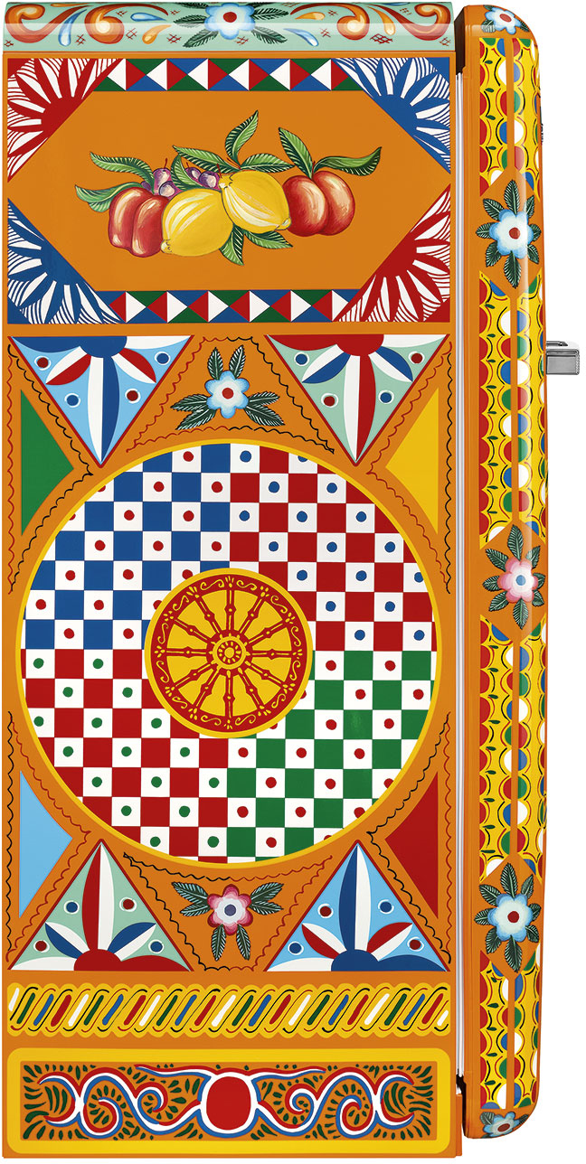 FAB28RDGC3 Холодильник / отдельностоящий однодверный холодильник, d&g SMEG  - Вид №3