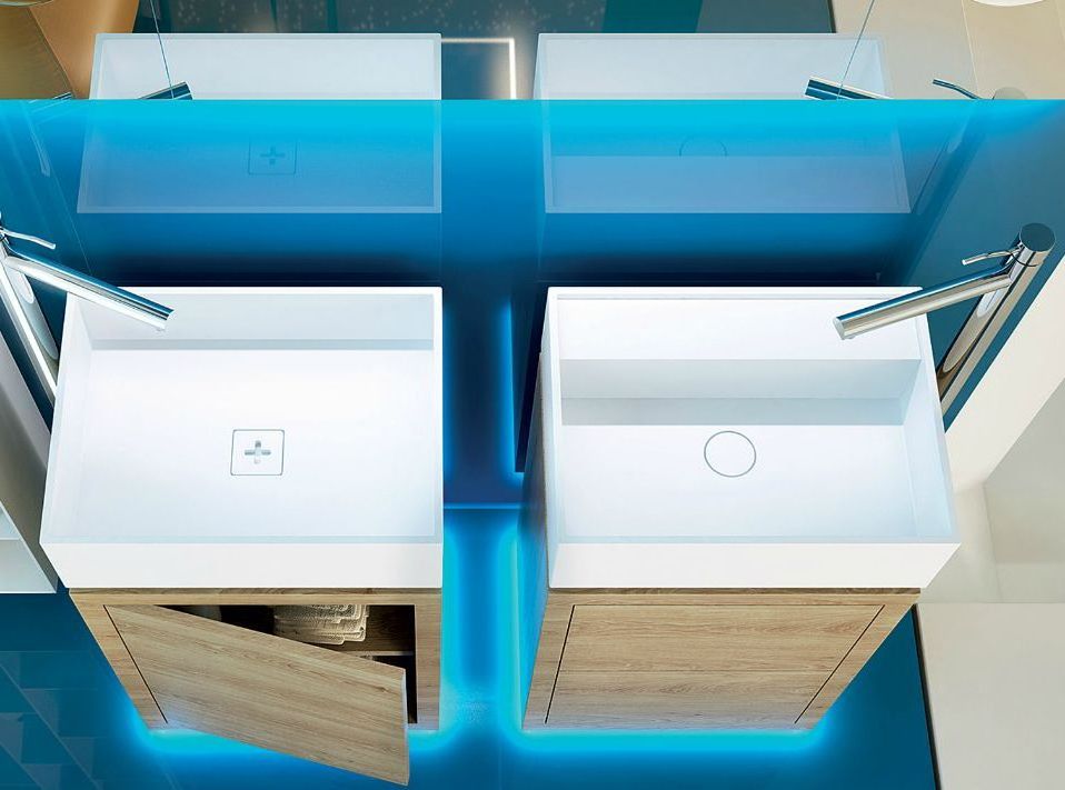 TWPE01CN Bathroom Collection раковина Moma MOMA Design Woodtower 47033 - Вид №1