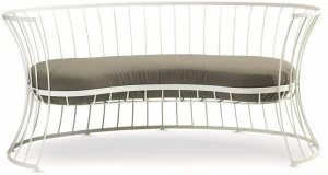 Ethimo 2-местный садовый диван из алюминия Clessidra Cldi3100