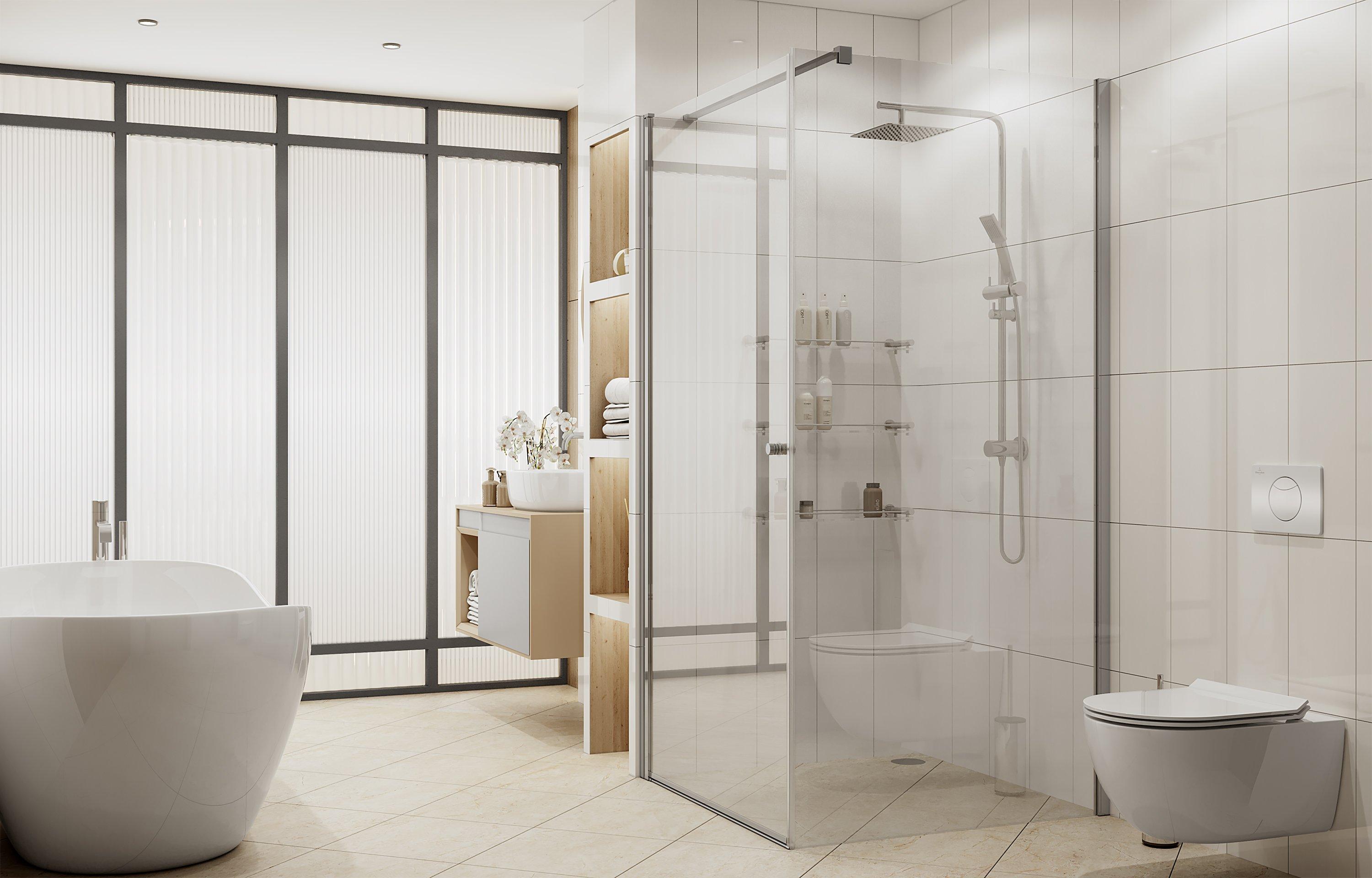 Душевое ограждение Ambassador Nord 13011103 (900x900x2000), 1 место - Вид №1