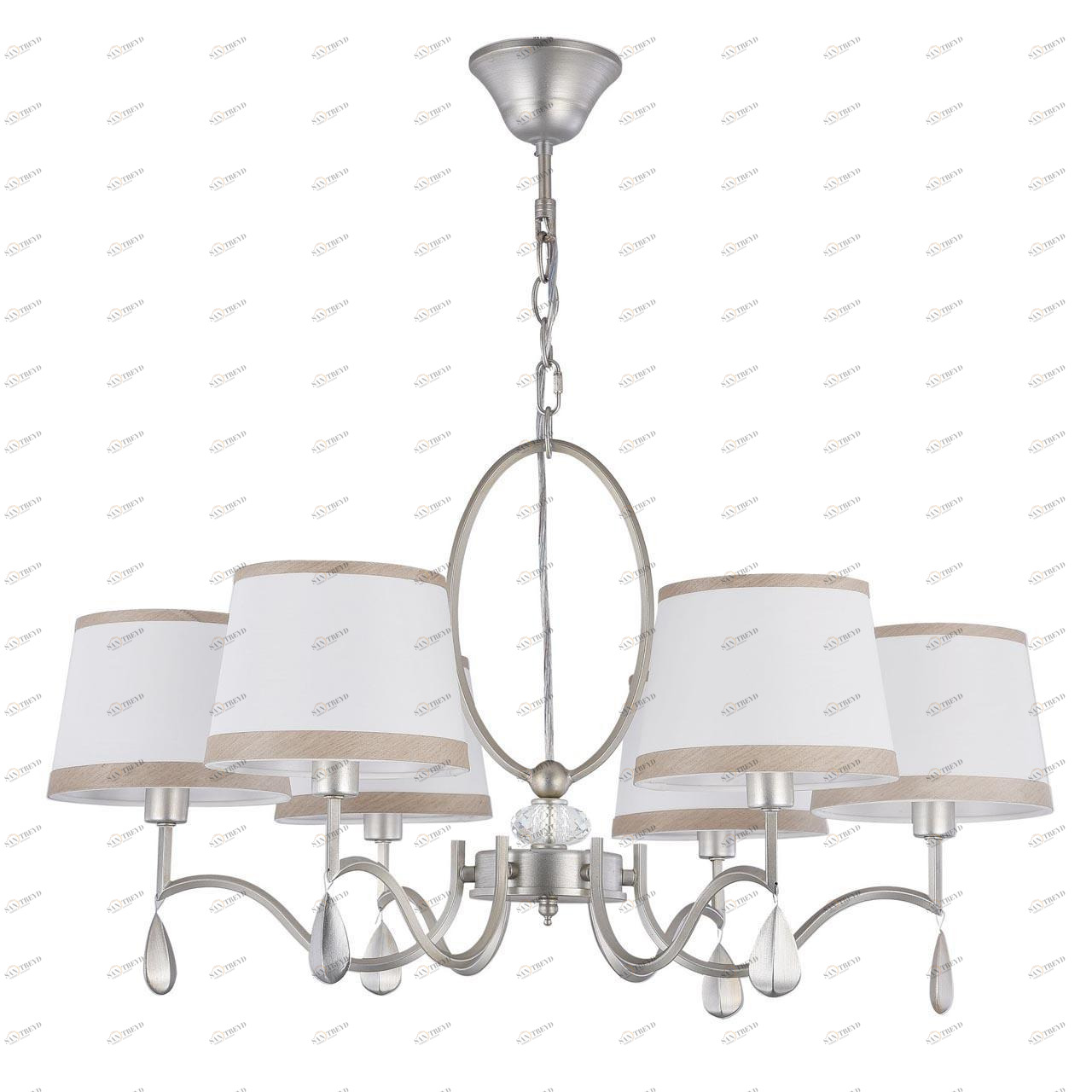 Подвесная люстра Freya Teona FR5538PL-06BR FREYA ДИЗАЙНЕРСКИЕ, TEONA 187186 Серый 